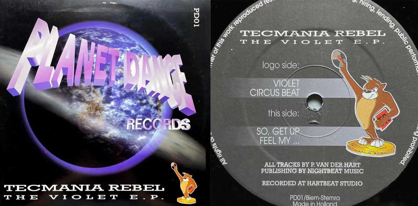 Tecmania Rebel – The Violet E.P.
